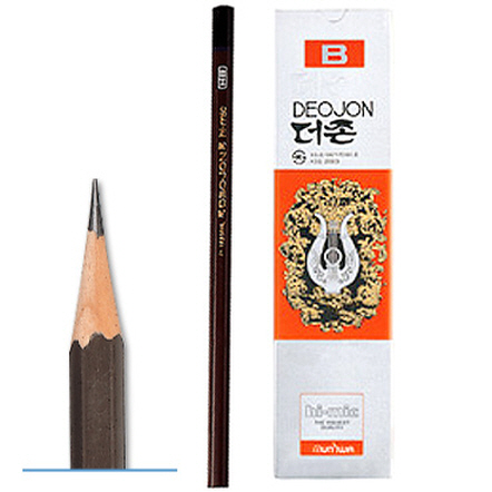 문화 더존연필 B(자루)