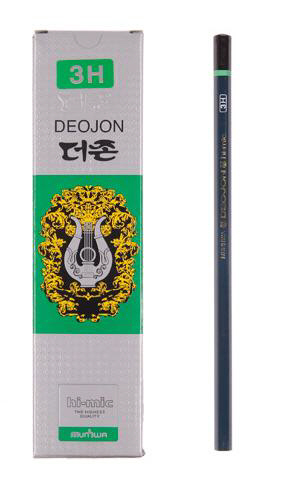 문화 더존연필 3H(자루)