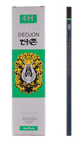 문화 더존연필 4H(자루)