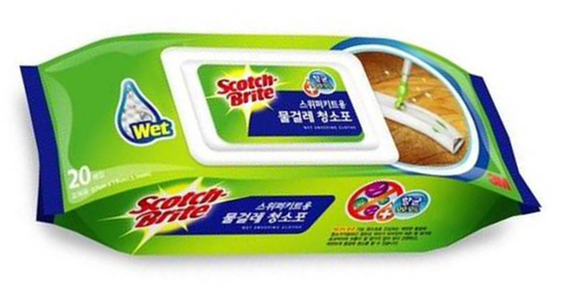 3M SB 스위퍼 물걸레청소포(37*19cm/일반20매) 