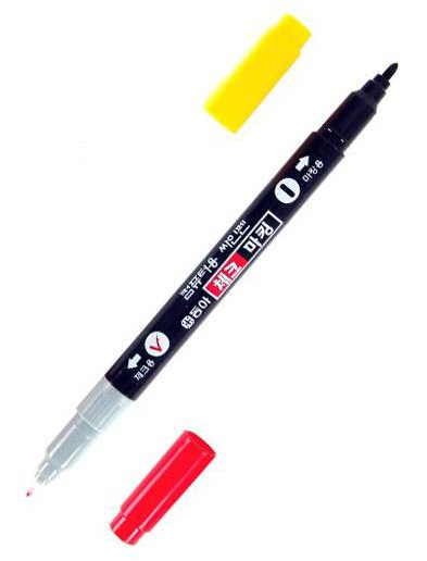 동아 체크마킹 컴퓨터용싸인펜(자루) B-20