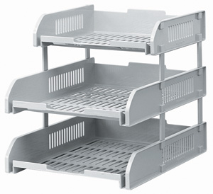 카파맥스 서류받침 2.5단(회색) K90123 