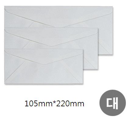장교봉투(무지) 대형A(105*220mm) 100매