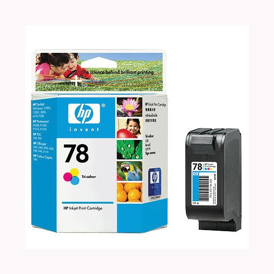 HP 정품잉크 C6578DA(78)/칼라