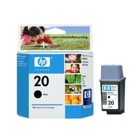 HP 정품잉크 C6614DA(20)/검정