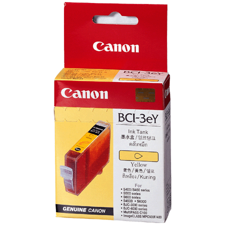 캐논 정품잉크 BCI-3eY/노랑