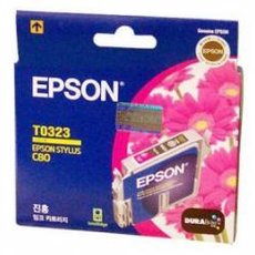 엡손 정품잉크 T032370/빨강