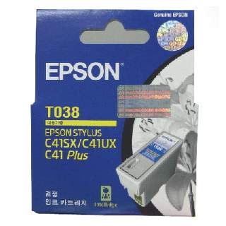 엡손 정품잉크 T038170/검정