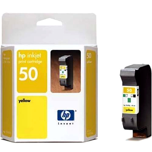 HP 정품잉크 51650YA(50)/노랑