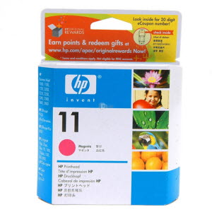 HP 정품잉크헤드 C4812A(11)/빨강