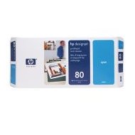 HP 정품잉크헤드 C4821A(80)/파랑