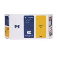 HP 정품잉크헤드 C4823A(80)/노랑