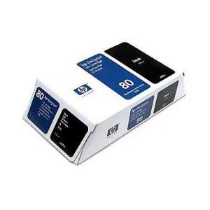 HP 정품잉크 C4871A(80)/검정