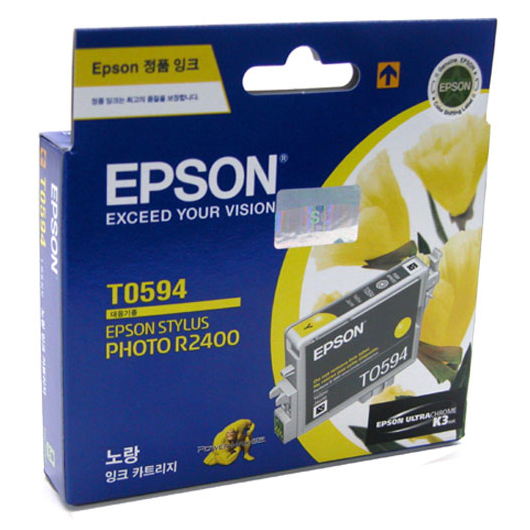 엡손 정품잉크 T059470/노랑