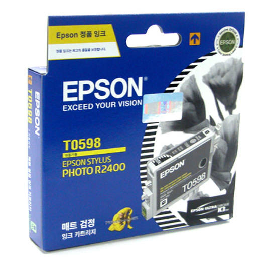 엡손 정품잉크 T059870/매트검정