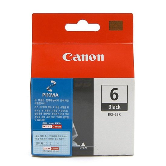 캐논 정품잉크 BCI-6BK/검정