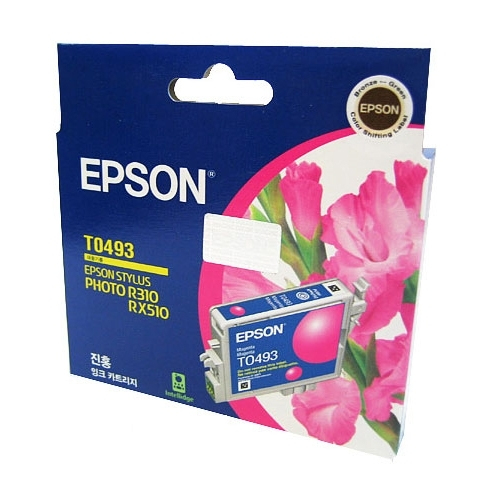 엡손 정품잉크 T049370/빨강