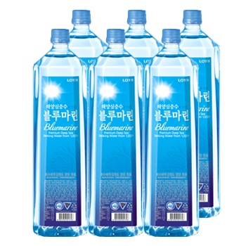 블루마린(해양심층수) 1.8L(6개입) ※지방,가정,택배불가 