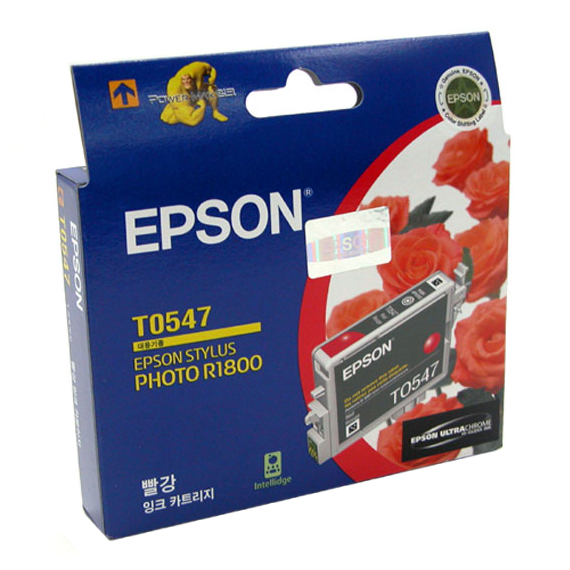 엡손 정품잉크 T054770/진빨강