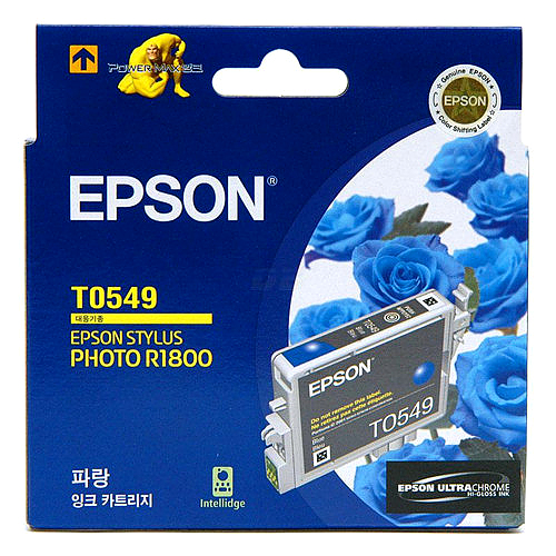 엡손 정품잉크 T054970/파랑