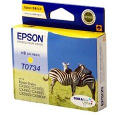 엡손 정품잉크 T073470/노랑