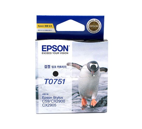 엡손 정품잉크 T075170/검정