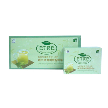 에뜨르 녹차 화장(세수)비누 (100g *3개입) 