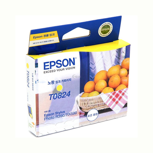 엡손 정품잉크 T082470/노랑