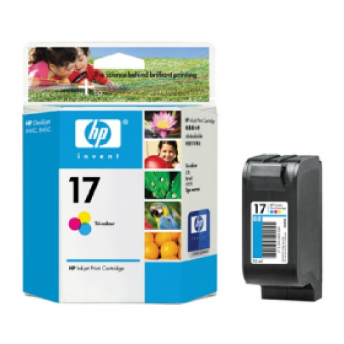 HP 정품잉크 C6625AA(17)/칼라