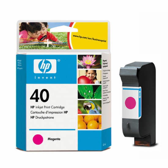 HP 정품잉크 51640MA(40)/빨강