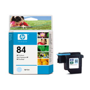 HP 정품잉크 C5020A(84)/밝은파랑