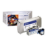 HP 정품잉크 C4995A(81)/밝은빨강(잉크+헤드+크리너)