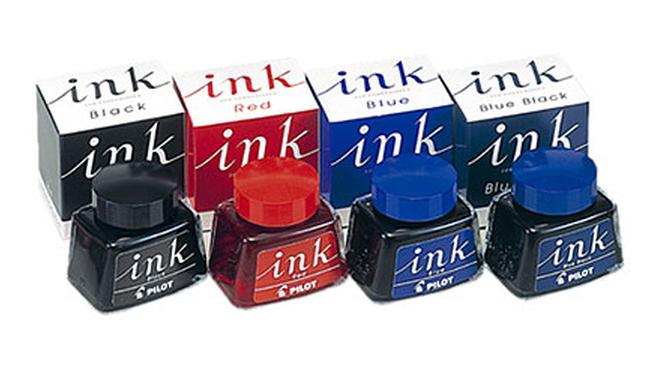 빠이롯트 병잉크(만년필용) 청색(30CC)