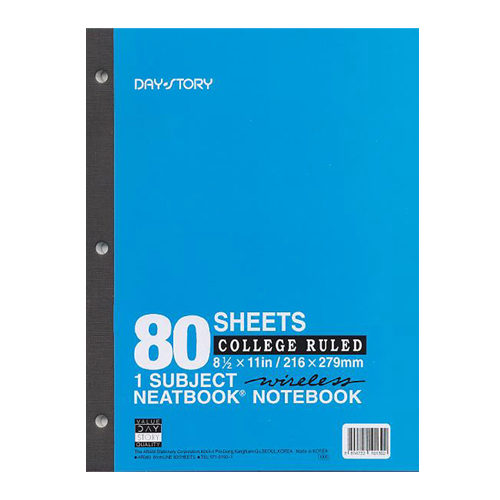  3공패드노트 특대3호(Letter형.216*279mm)3000 