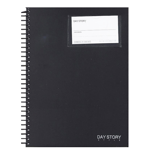 인덱스 PP스프링노트(흑)(B5/16절)5000 