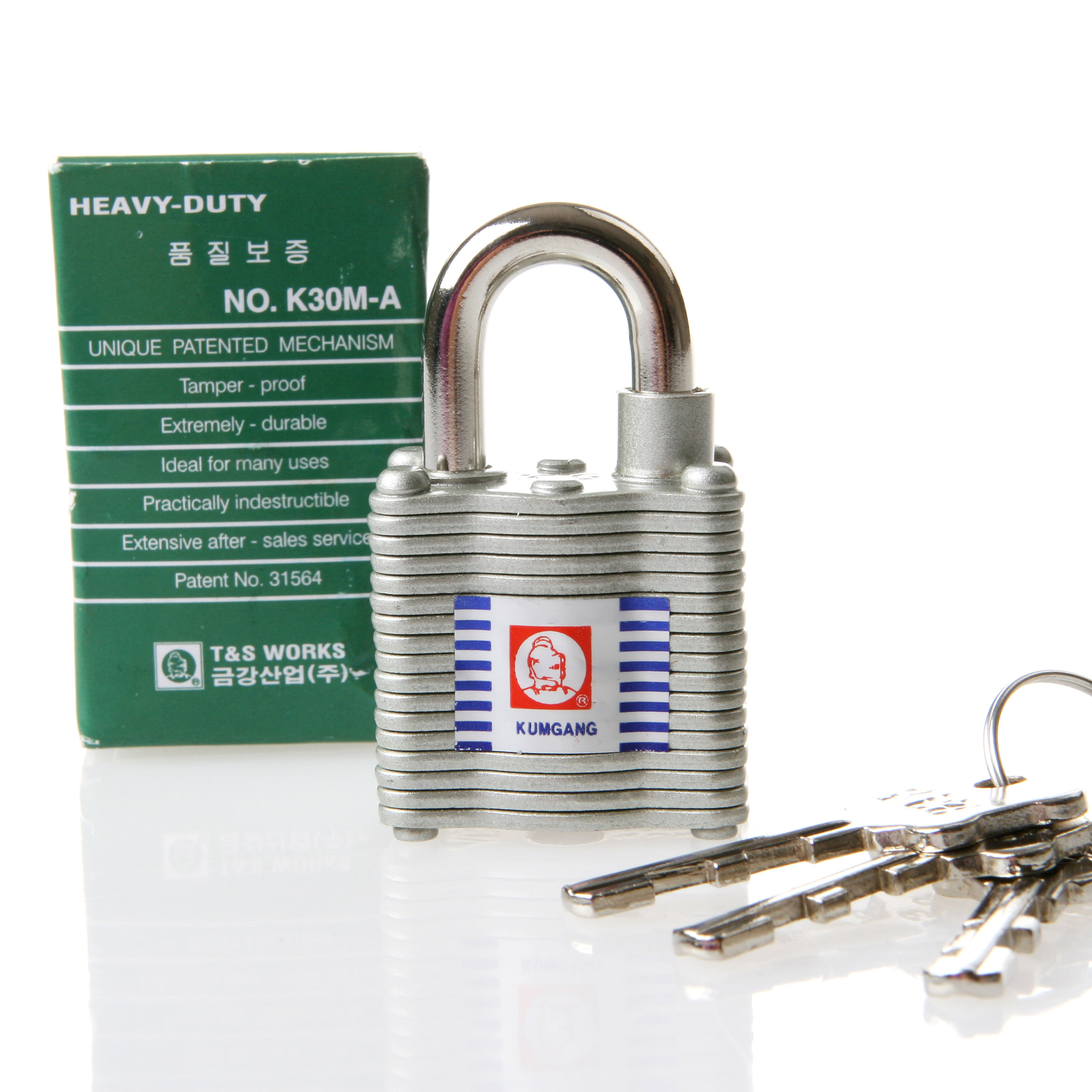 금강자물쇠 키열쇠5.4mm(은색) CL-30A 