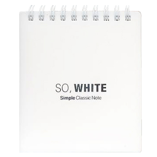 SGK PP사각스프링 상철수첩(백TW/95*110mm)1000 