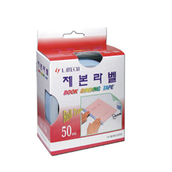 제본라벨Roll 50mm(청색) BL5002 