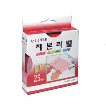 제본라벨Roll 25mm(청색) BL2502 