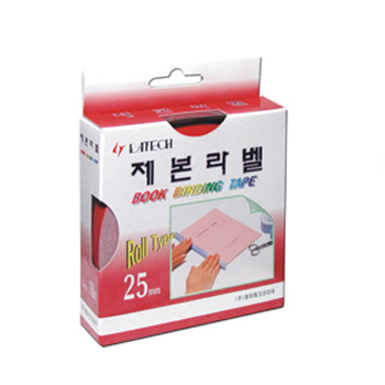 제본라벨Roll 25mm(녹색) BL2504 