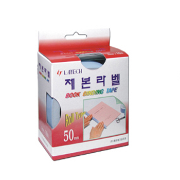 제본라벨Roll 50mm(적색) BL5001 