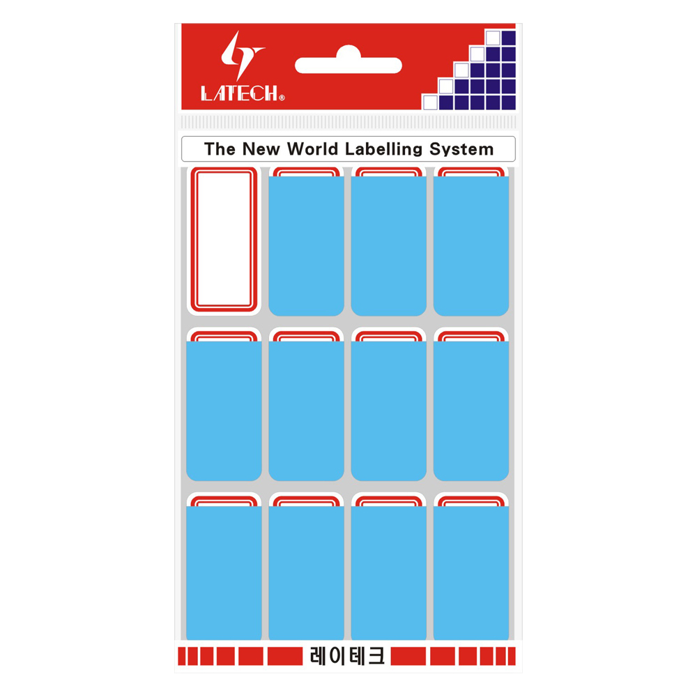 보호견출지 21*43mm(적색*7매) 10-P213 