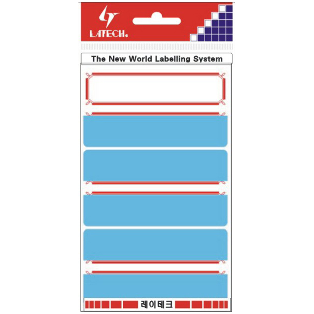 보호견출지 21*89mm(적색*7매) 10-P223 