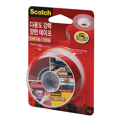 3M 다용도 강력 양면테이프 24mm*1.5M #4011