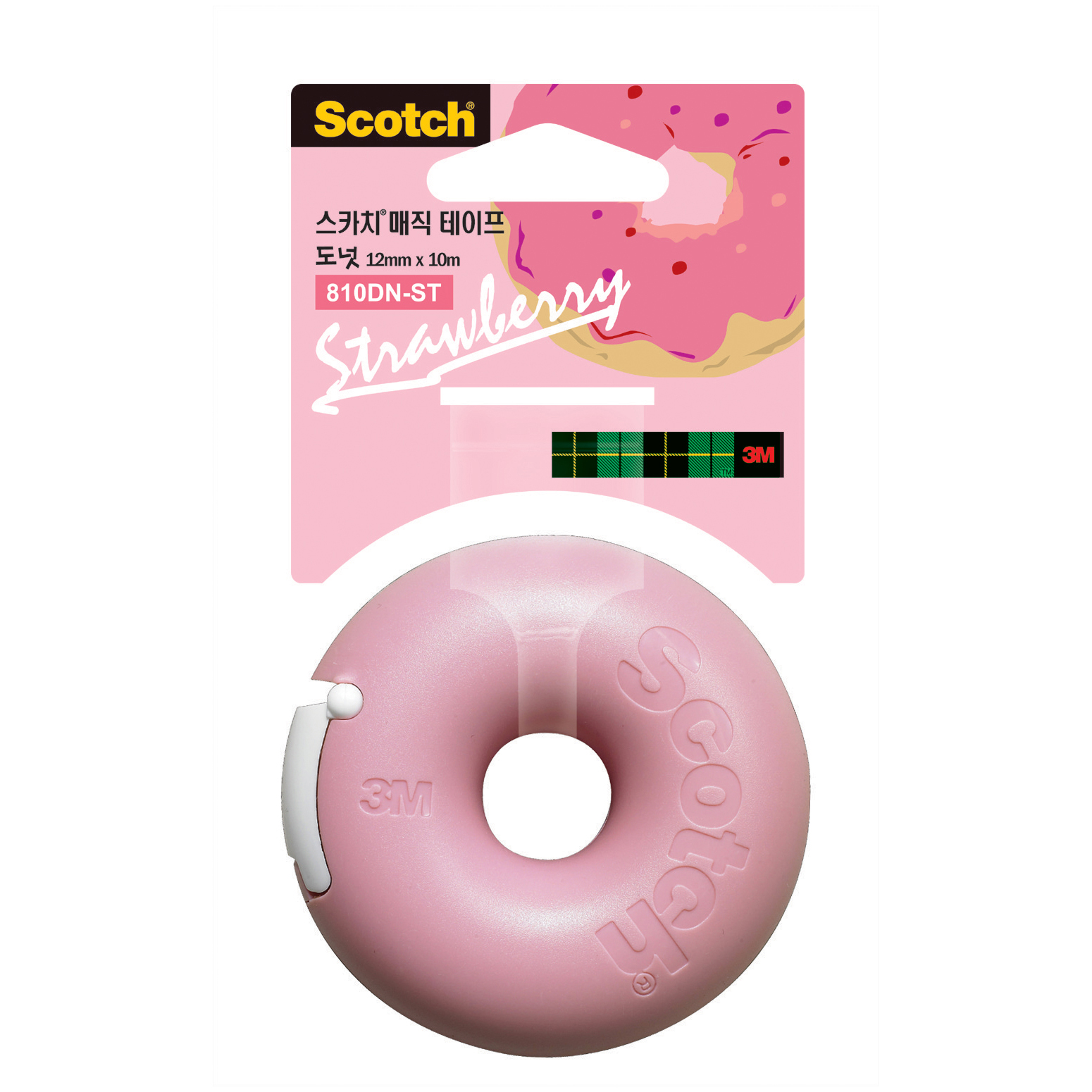 3M 매직테이프 도넛/딸기(12mm*10M) #DN-ST