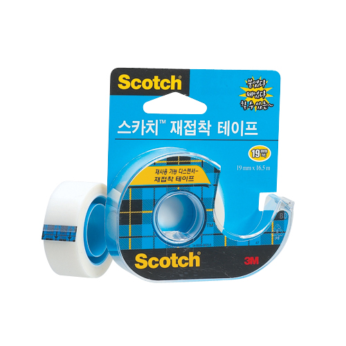 3M 재접착테이프 19mm*16.5M #224