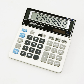CITIZEN 계산기 SDC-868L 