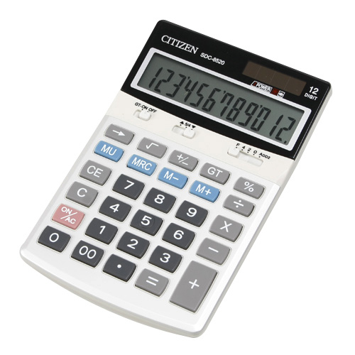 CITIZEN 계산기 SDC-8520 