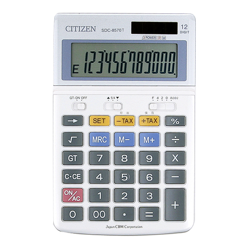 CITIZEN 계산기 SDC-8570 