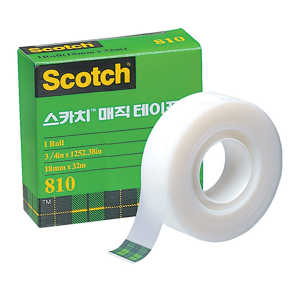 3M 매직테이프리필 18mm*32M #810(19mm*32.9mm겸용)
